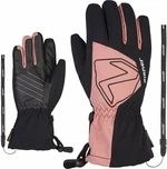 Ziener Laril AS Black/Fading Rose Stru 4 SkI Handschuhe