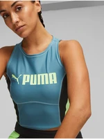 Modrý dámsky športový top Puma Fit Eversculpt