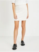 Cream pencil skirt VERO MODA Nancy - Ladies