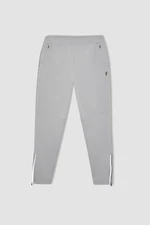 DEFACTO Fit Slim Fit Zippered Leg Jogger Sweatpants