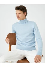 Koton Turtleneck Sweater Basic Slim Fit Acrylic Blended