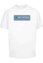 Men's T-shirt WU Wear Earth Logo Oversize white