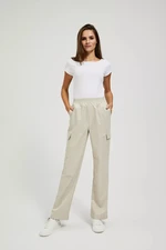 Women's beige trousers