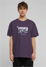 Men's T-shirt FU Heavy Oversize Purple