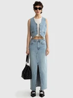 Big Star Woman's Skirt 120195  Denim-208