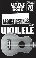 Music Sales The Little Black Songbook: Acoustic Songs For Ukulele Note