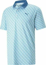 Puma Mattr Pineapples Lake Blue XS Lake Blue S Polo košeľa