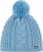 Eisbär Afra Pompon Beanie Sky/Grey UNI Lyžařská čepice