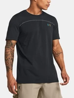 Under Armour Tričko UA Rush Seamless Wordmark SS-BLK - Pánské