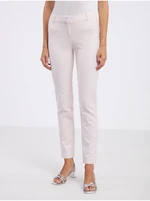 Light pink women's trousers CAMAIEU - Ladies