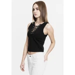 Women's lace top black