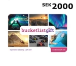 BucketlistGift 2000 SEK Gift Card SE