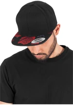 Rose Snapback blk/red