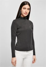 UC Ladies Modal Turtleneck - Black