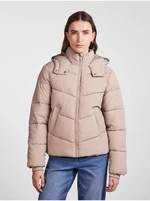 Beige Women's Quilted Jacket Pieces Jamilla - Women's