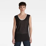 G-STAR Tank top - Sheer double layer top transparent