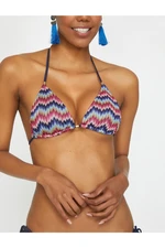 Koton Patterned Bikini Top