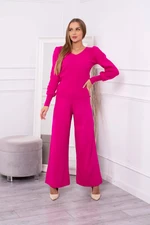 Fuchsia sweater set