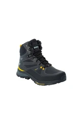 Jack Wolfskin   Force Trekker Texapore Mid black/burly yellow, 43 Pánske topánky