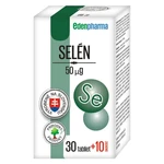 EDENPHARMA Selén 50 μg tablety 30+10 ZADARMO