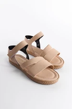 Capone Outfitters Thick Double-Strapped Women's Sandals