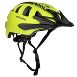 Spokey SPEED Cycling helmet, 55-58 cm, yellow