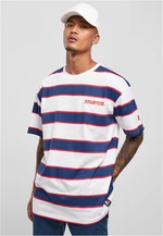 Starter Logo Striped Tee White/Blue