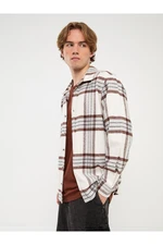 LC Waikiki Regular Fit Long Sleeve Plaid Men's Lumberjack Shirt Jacket