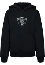 BRKLN Hoody black children's sweatshirt