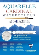 Clairefontaine Cardinal Glued Pad Bloc de dibujo A3 300 g