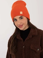 Orange knitted hat RUE PARIS