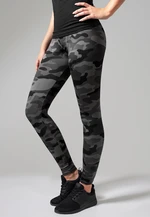 Women's camouflage leggings dark camo