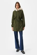 Koton Women's Khaki Coat