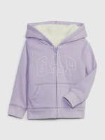 GAP Kids Insulated Sweatshirt with Logo - Girls