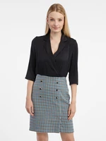 Orsay Black Ladies Patterned Dress - Women