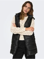 Dark Green Women's Quilted Faux Leather Cardigan ONLY New Anja - Women