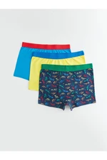 LC Waikiki Printed Cotton Boy's Boxer Set of 3