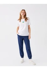 LC Waikiki Elastic Waist Jogger Women's Jean Trousers