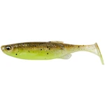 Savage Gear gumová nástraha Fat Minnow T-Tail Bulk 9cm 7g Green Pearl Yellow 1ks