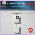 1/2PCS Baby Safety Lock Home Refrigerator Door Lock Home Security Protection Anti Open Fridge Locks Freezer Cabinet Buckle