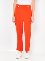 Orange trousers CAMAIEU - Women