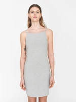 Light grey ribbed sheath dress Noisy May Edda - Women's