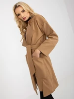 Női kabát Fashionhunters Beige