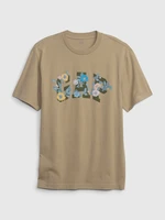 GAP T-shirt with floral logo - Men