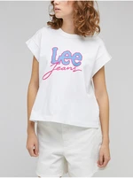 White Women's T-Shirt Lee - Women