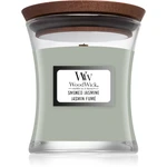 Woodwick Smoked Jasmine vonná sviečka s dreveným knotom 85 g