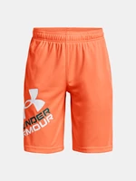Oranžové športové šortky Under Armour UA Prototype 2.0 Logo Shorts