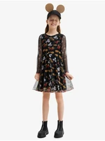 Black Girl Patterned Dress Desigual Arroyo - Girls