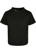 Girls' T-shirt Basic Box black