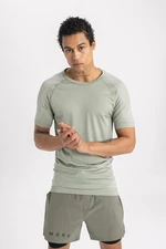 DEFACTO Fit Slim Fit Crew Neck Short Sleeve T-Shirt